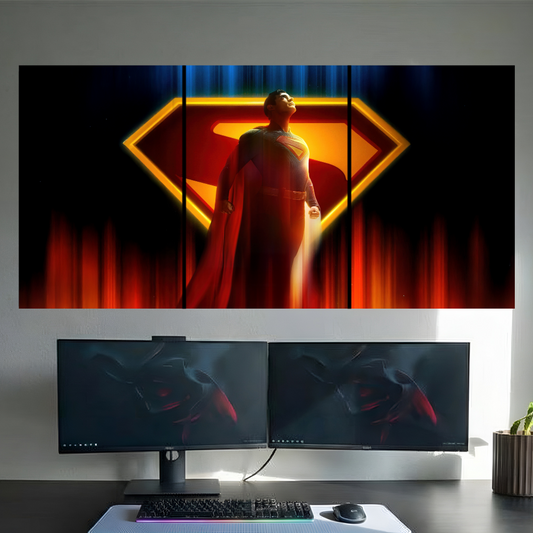 SUPERMAN | THE MAN OF STEEL HERO | 3 Piece Set