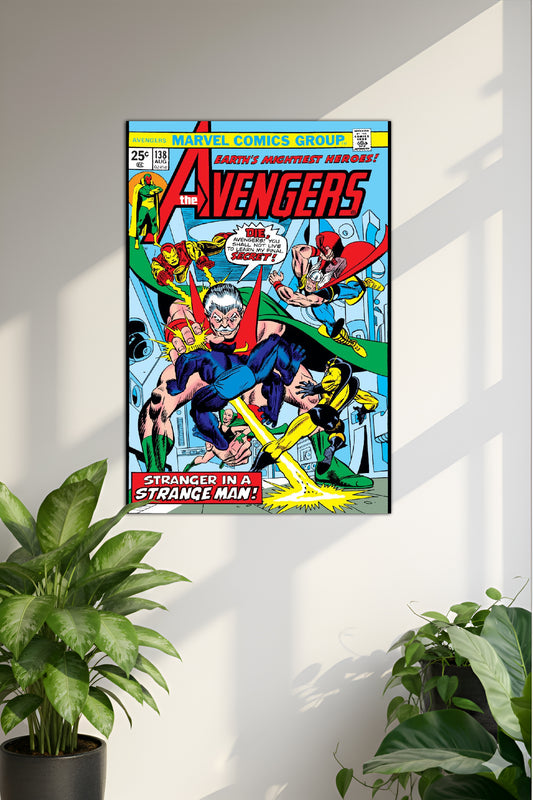 AVENGERS | STRANGER IN A STRANGE MAN | SINGLE POSTER