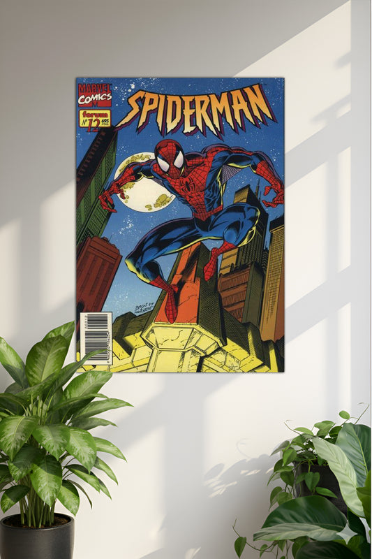 SPIDER-MAN | RETRO COMIC COVER | SINGLE POSTER