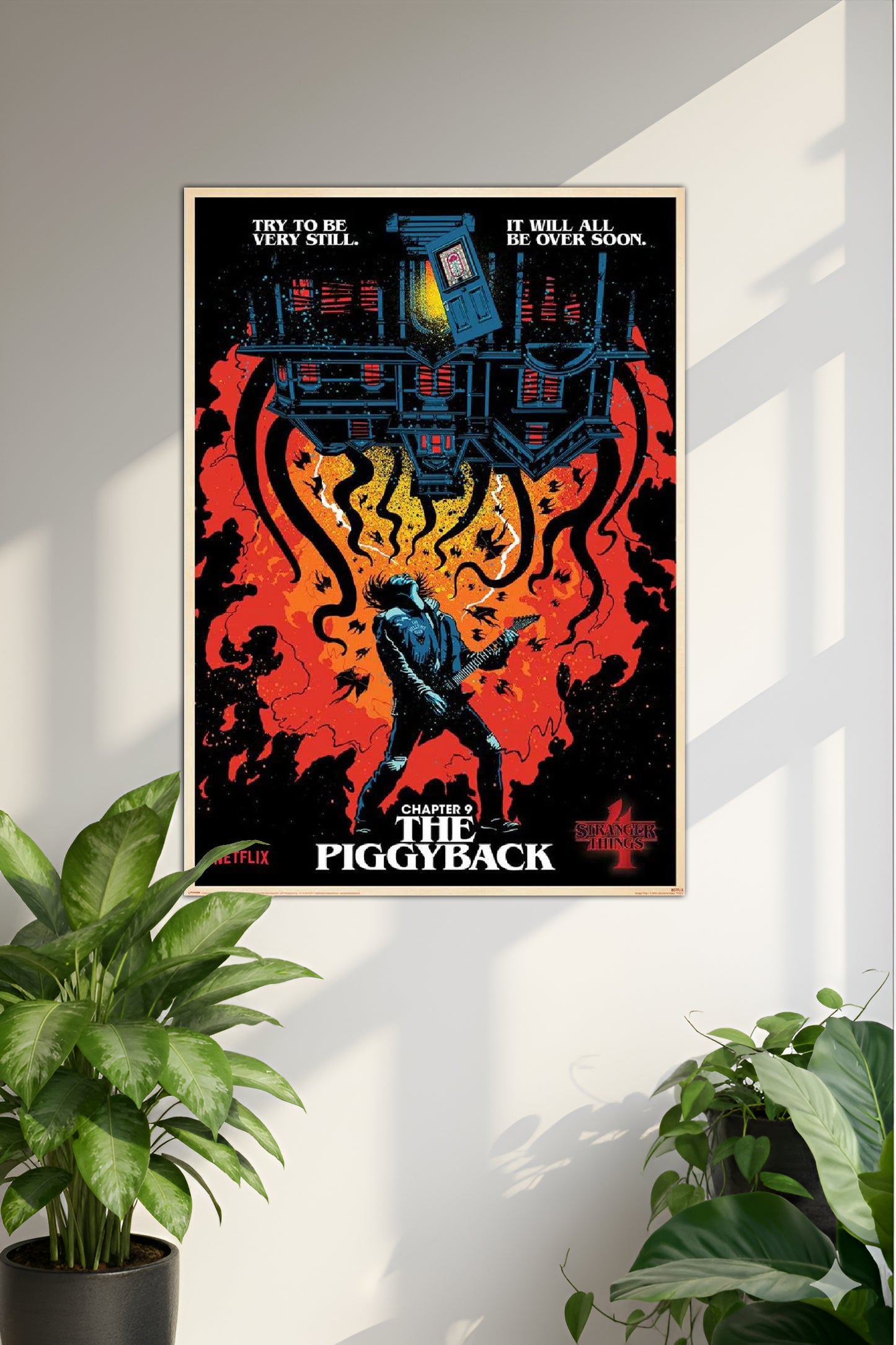 STRANGER THINGS | EDDIE MUNSON PIGGYBACK | SINGLE POSTER