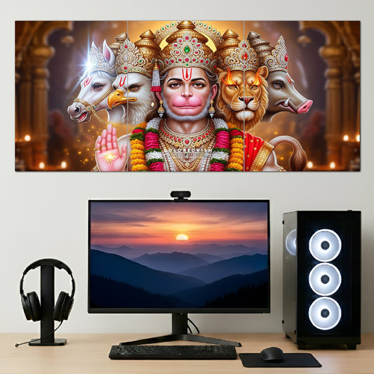 PANCHMUKHI HANUMAN | DIVINE PROTECTOR | 3 PIECE SET