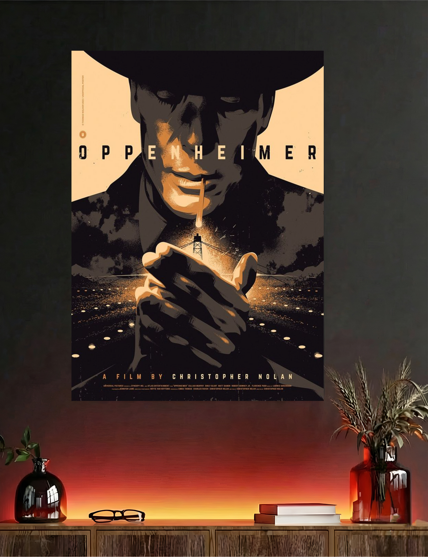 OPPENHEIMER | CHRISTOPHER NOLAN FILM | SINGLE CANVAS