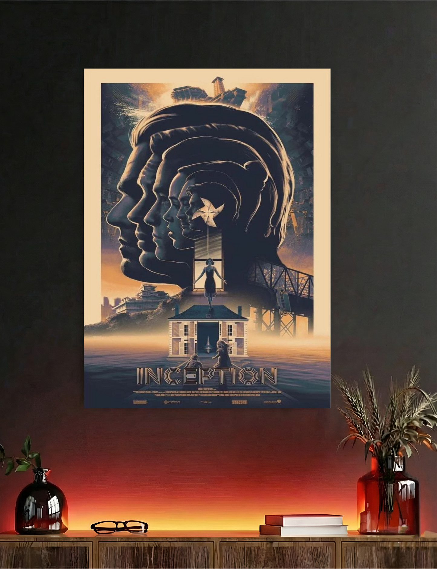 INCEPTION | CHRISTOPHER NOLAN DREAM | SINGLE CANVAS