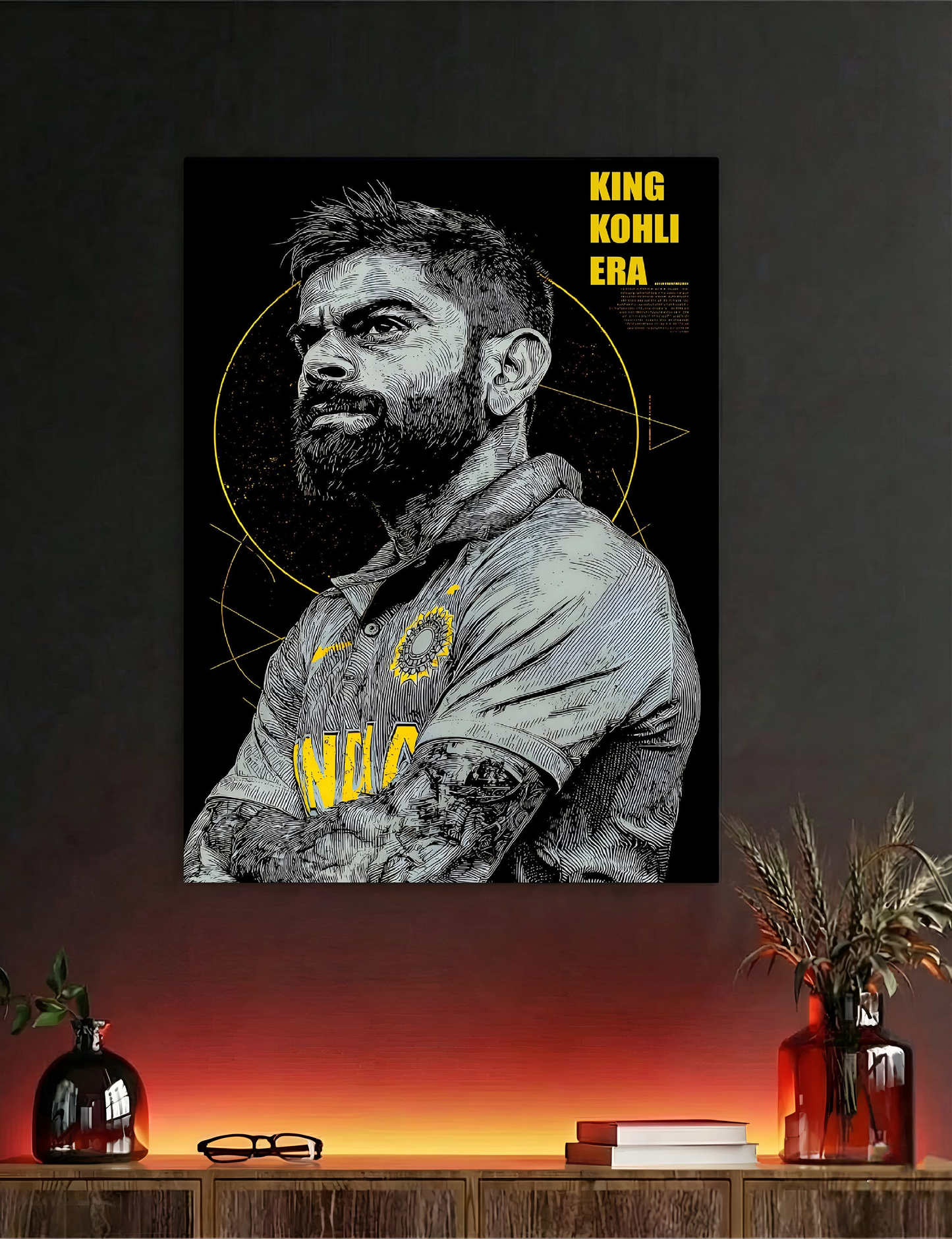 VIRAT KOHLI | KING KOHLI ERA | SINGLE POSTER